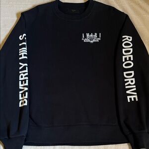 AMIRI LIMITED EDITION Black BH Crewneck Sweater